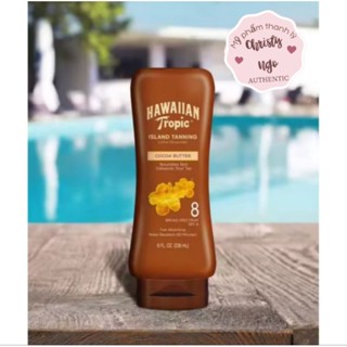 [DATE 2025] LOTION CHỐNG NẮNG HỖ TRỢ RÁM NẮNG HAWAIIAN TROPIC ISLAND TANNING SPF8+