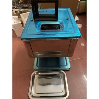 Máy cắt thái thịt, xá xíu, thịt bò tái phở, lẩu, nướng, thái thịt nướng bún chả, mỡ hạt lựu, tai heo