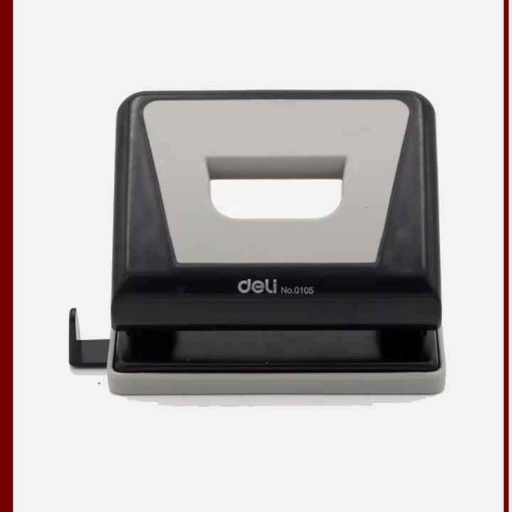 Máy đục lỗ giấy tờ (2 lỗ) Deli 20 tờ 0102