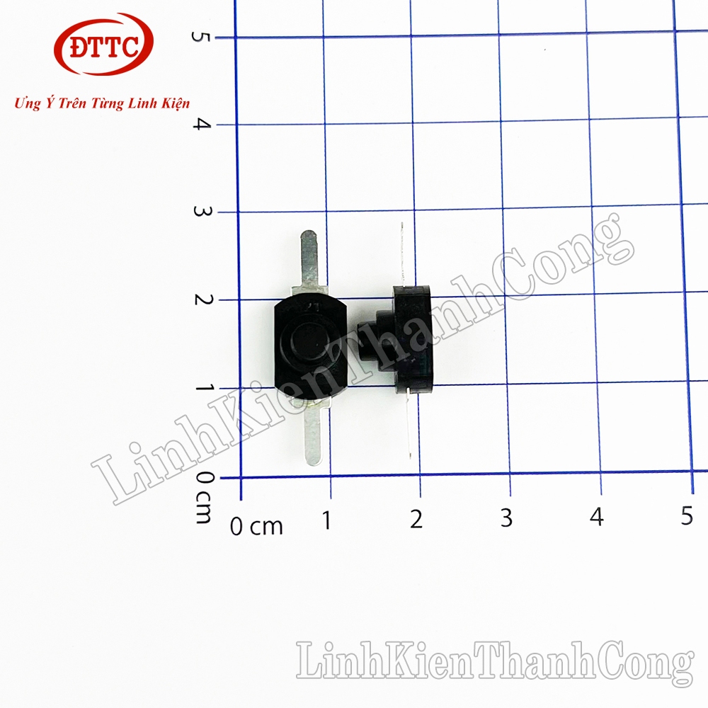 Bộ 10 Chiếc Công Tắc Đèn Pin 2 Chân Thẳng