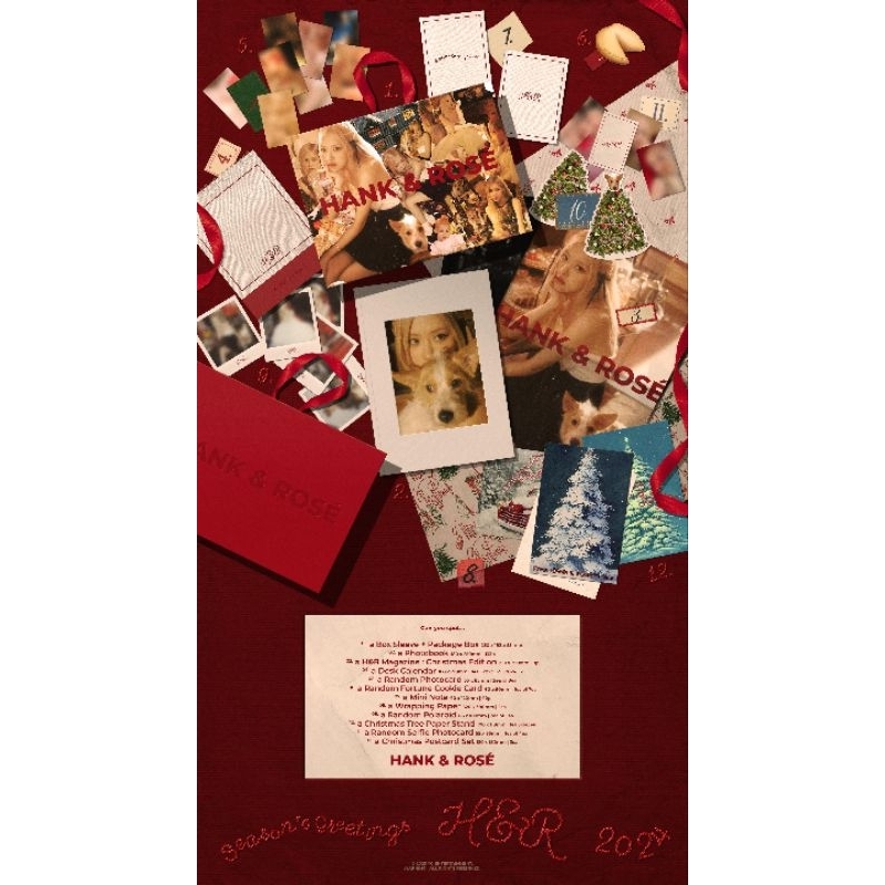 Album Blackpink - Rosé Season Greetings 2024