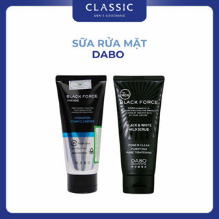 Sữa Rửa Mặt Cho Nam Dabo Black Force Black 120ml