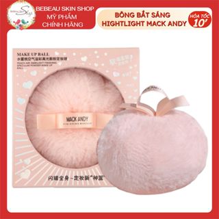 Bông phấn bắt sáng nhũ highlight Mack Andy nội địa trung Võ Hà Linh Review