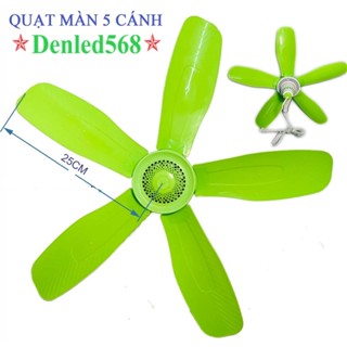 Quạt trần Mini 5 cánh Quạt treo màn 50cm 60cm nhỏ cực mát tiết kiệm điện dây đồng an toàn