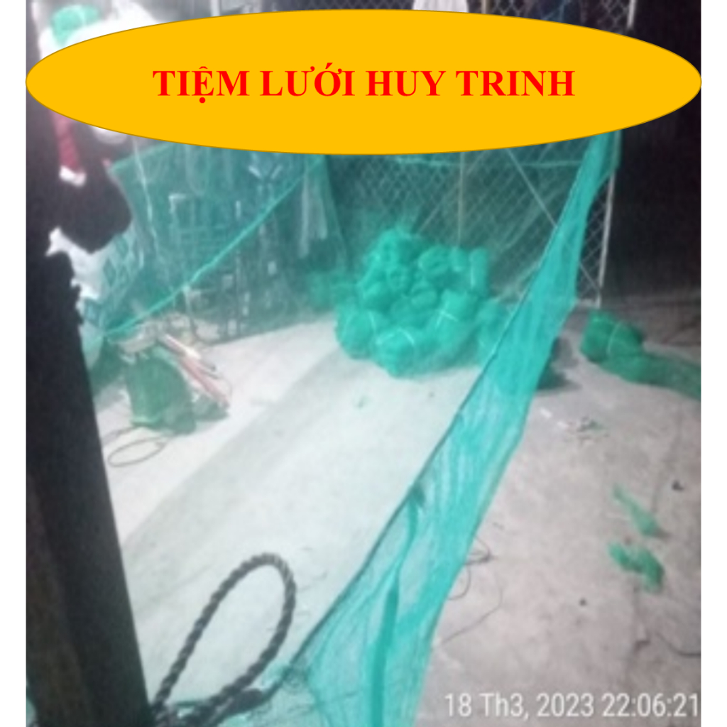 Vèo nuôi ốc,cá lưới xanh 2li (kích thước 2x5x1m)