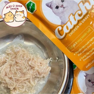 PATE CATCHY 5PLUS GÓI 70g-PATE CHO MÈO