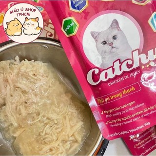 PATE CATCHY 5PLUS GÓI 70g-PATE CHO MÈO