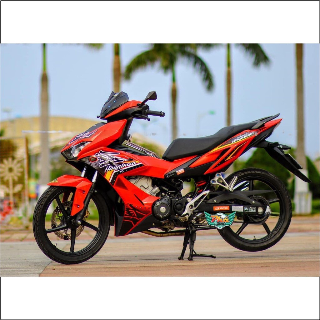 Tem Rời Winner X đỏ đen hayabusa (J)