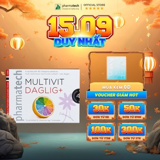 Viên Uống Bổ Sung 12 Loại Vitamin Và 7 Loại Khoáng Chất MULTIVIT DAGLIG Hộp 60 Viên