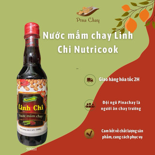 Nước mắm chay Linh Chi, gia vị chay, gia vị chấm Nutricook