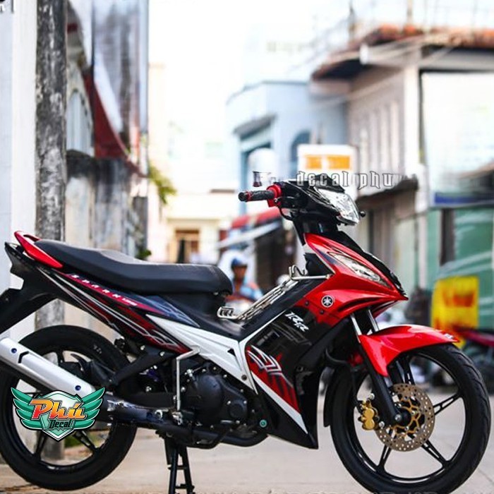 Tem rời Exciter 2006-2010 Spark RR đỏ đen (V)