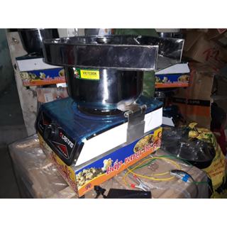 Máy làm bắp mỹ,máy làm bỏng ngô dùng gas công nghiệp loại nồi 3 lớp có vành máng <3-6 lạng/lần>