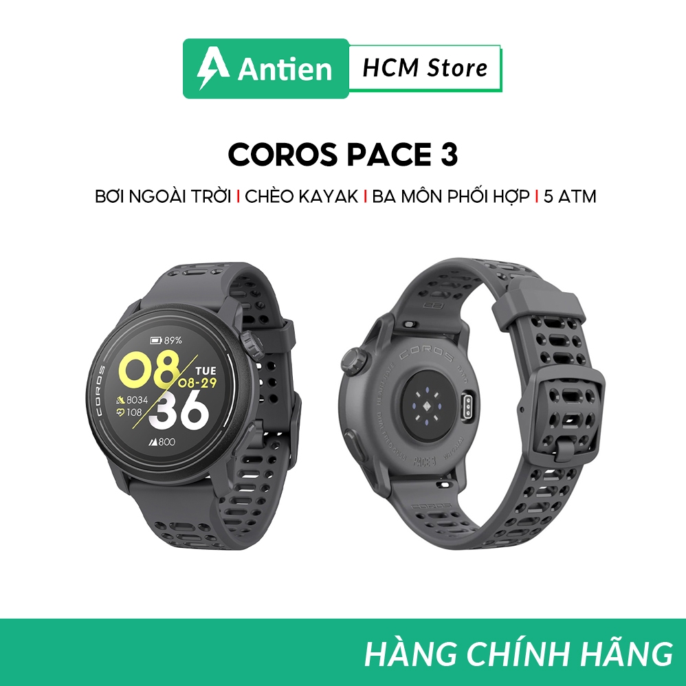 Đồng Hồ GPS Thể Thao COROS PACE 3 - Hàng chính hãng BH 24 tháng | BigBuy360 - bigbuy360.vn