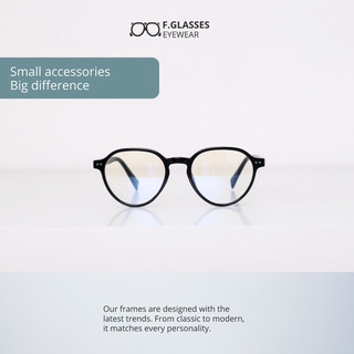 MẮT KÍNH LAYLA - F.GLASSES (BLACK)