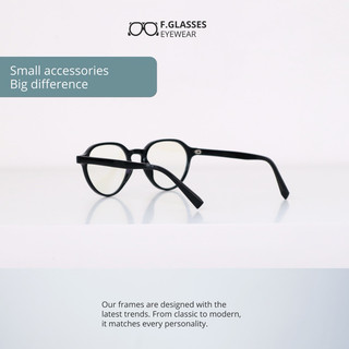 MẮT KÍNH LAYLA - F.GLASSES (BLACK)