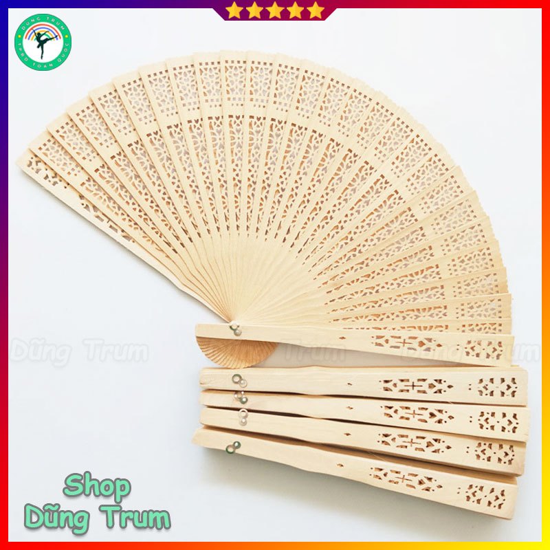 Quạt cổ phục, quạt cổ trang phong cách cổ xưa cực đẹp