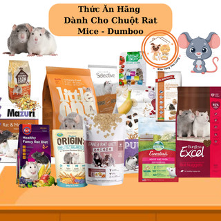 Gói dùng thử 100g thức ăn hãng dành cho chuột Rat,Mice,Dumboo,vỗ béo,thơm ngon giàu dinh dưỡng và toàn diện,đa dạng 