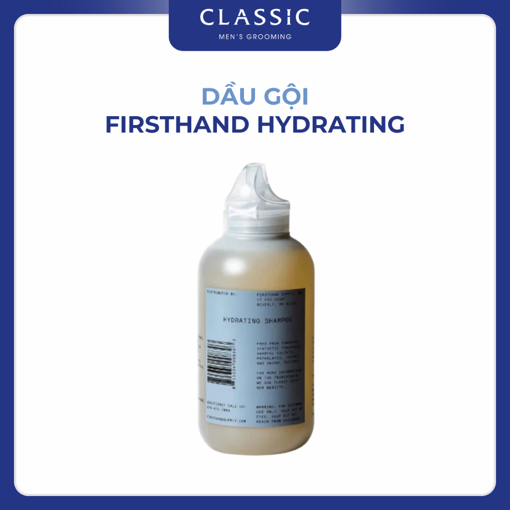Dầu Gội Firsthand Hydrating Shampoo 300ml