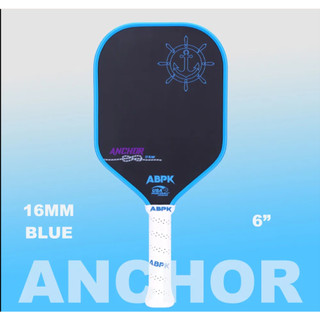 Vợt pickleball ABPK Anchor 6" Dài với Tay Cầm Hai Bên T700 Carbon Kích Thước 16.5"x7.5" Độ Dày 16mm Lõi Năng Lượng 