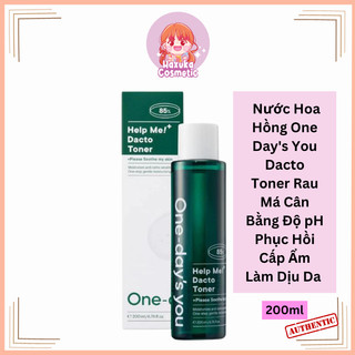 Nước Hoa Hồng One Day's You Dacto Toner Rau Má Cân Bằng Độ pH Phục Hồi Cấp Ẩm 200ml