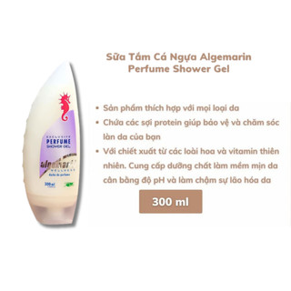 Sữa Tắm Cá Ngựa Algemarin 300ml  ( chai đầu nhọn ) –  Đức