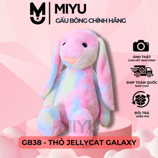 Gấu Bông Thỏ Tai Dài Jellycat Bunny MIYU, Thú Nhồi Bông Thỏ Hoạt Hình Chất Liệu Cao Cấp Êm Ái Cho Bé
