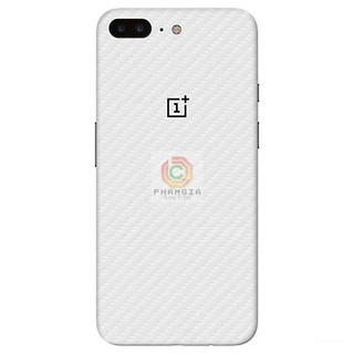 Miếng dán mặt lưng skin carbon Oneplus 5