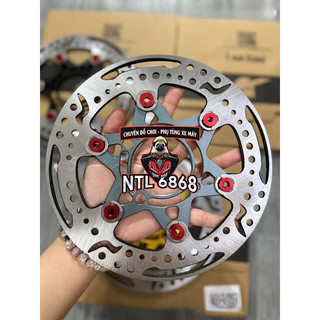 Đĩa thắng king drag 220mm khoen đỏ