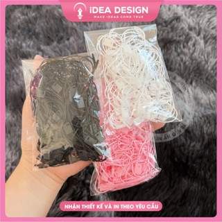 Dây Treo Thẻ Bài, treo nhãn mác, dây gắn tag quần áo - 3 Màu Đen, Trắng, Hồng