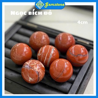 Bi Lăn Tay PAG Đá Japer Đỏ Tự Nhiên Size 4cm