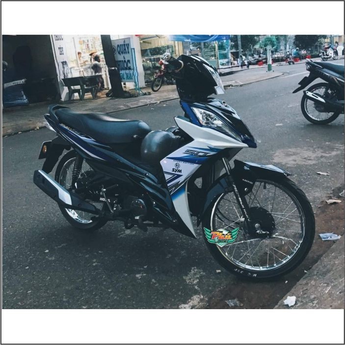Tem Rời Galaxy Trắng xanh đen (V)