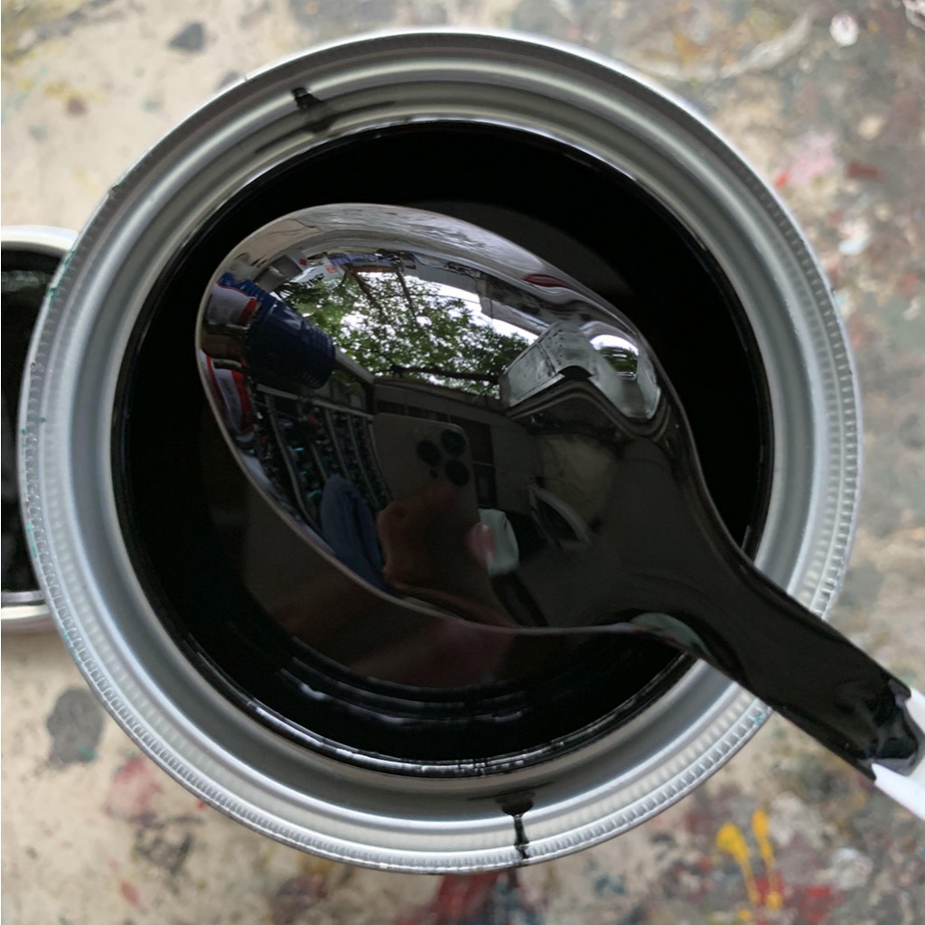 Sơn gốc 2K oto (2 thành phần) màu đen Auto paint
