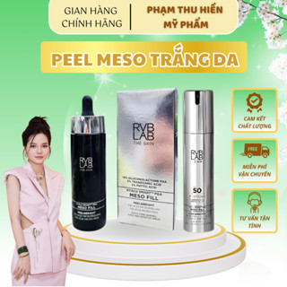 Serum Peel MESO FILL & Chống Nắng Meso Cải Thiện Nếp Nhăn Làm Sáng Và Dịu Da Phạm Thu Hiền