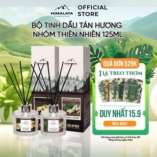 Bộ tinh dầu tán hương Himalaya nhóm thiên nhiên 125ml