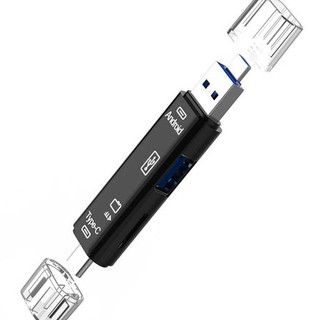 Đầu Đọc Thẻ Nhớ 3 Trong 1 Đa Năng (Type-C/Micro USB/TF)