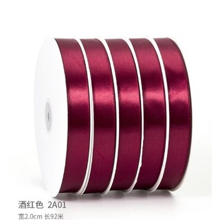 Hoả tốc Cuộn 20 mét/91 mét ruy băng lụa 2cm/2.5cm chất mỏng