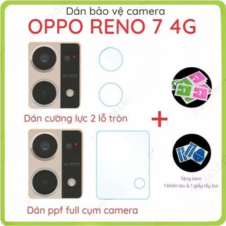  Dán bảo vệ camera Oppo Reno 7 4G Reno 8 4G nano chống bể và ppf chống trầy 