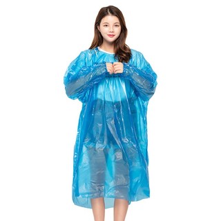 Áo Mưa Mỏng Dùng 1 Lần Sắc Màu (1 Cái)
