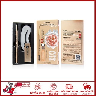 🛑FREESHIP🛑 Combo 5 Bộ kẻ chân mày Novo