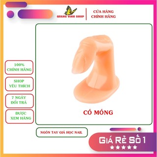 Ngón tay giả học nail