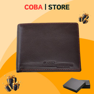 VÍ NAM BÓP NAM DA BÒ CAO CẤP BỀN ĐẸP - BẢO HÀNH 12 THÁNG- BÓP NAM | CLASSIC | Coba_Store