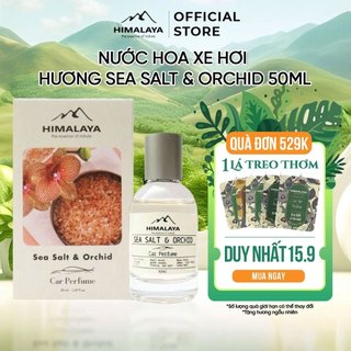 Nước hoa xe hơi Himalaya hương Sea Salt & Orchid 50ml