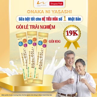 TÁCH LẺ Sữa bột cho người lớn tuổi Bean Stalk Nhật Bản - bổ sung dinh dưỡng, tăng cường sức khỏe hấp thu tối đa