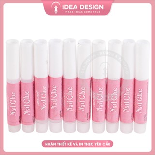 Tuýp Keo dán móng giả, Keo dán móng Mini 2g NAIL GLUE - Màu hồng dễ thương - Dễ sử dụng cho nail