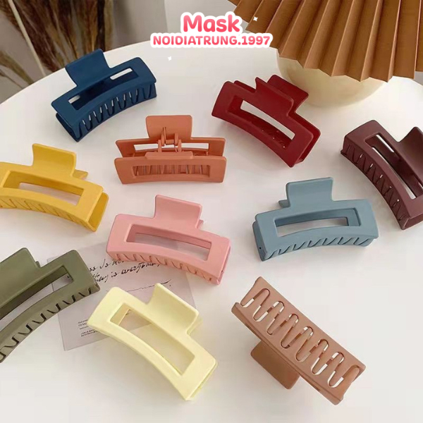 Kẹp Tóc Càng Cua Chữ D Nhiều Màu Giá Rẻ