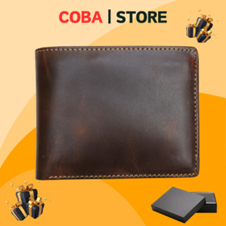 Ví Nam Da Bò Cao Cấp Siêu Đẳng Cấp | Tặng Kèm Hộp | BH 12 Tháng | LT04 | Coba_Store