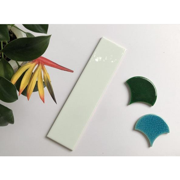 Gạch thẻ bóng phẳng 75*300 G7T75301 trang trí phòng tắm, phòng bếp, khách sạn, mang không gian tươi 
