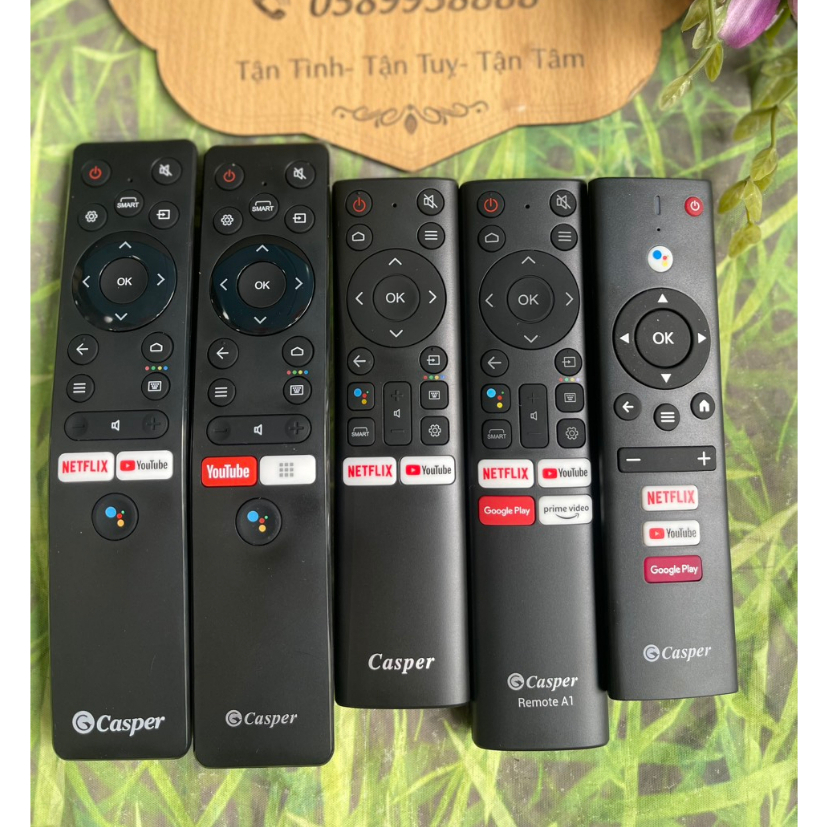 REMOTE TIVI CASPER GIỌNG NÓI 7 MẪU- BẢO HÀNH 03 THÁNG