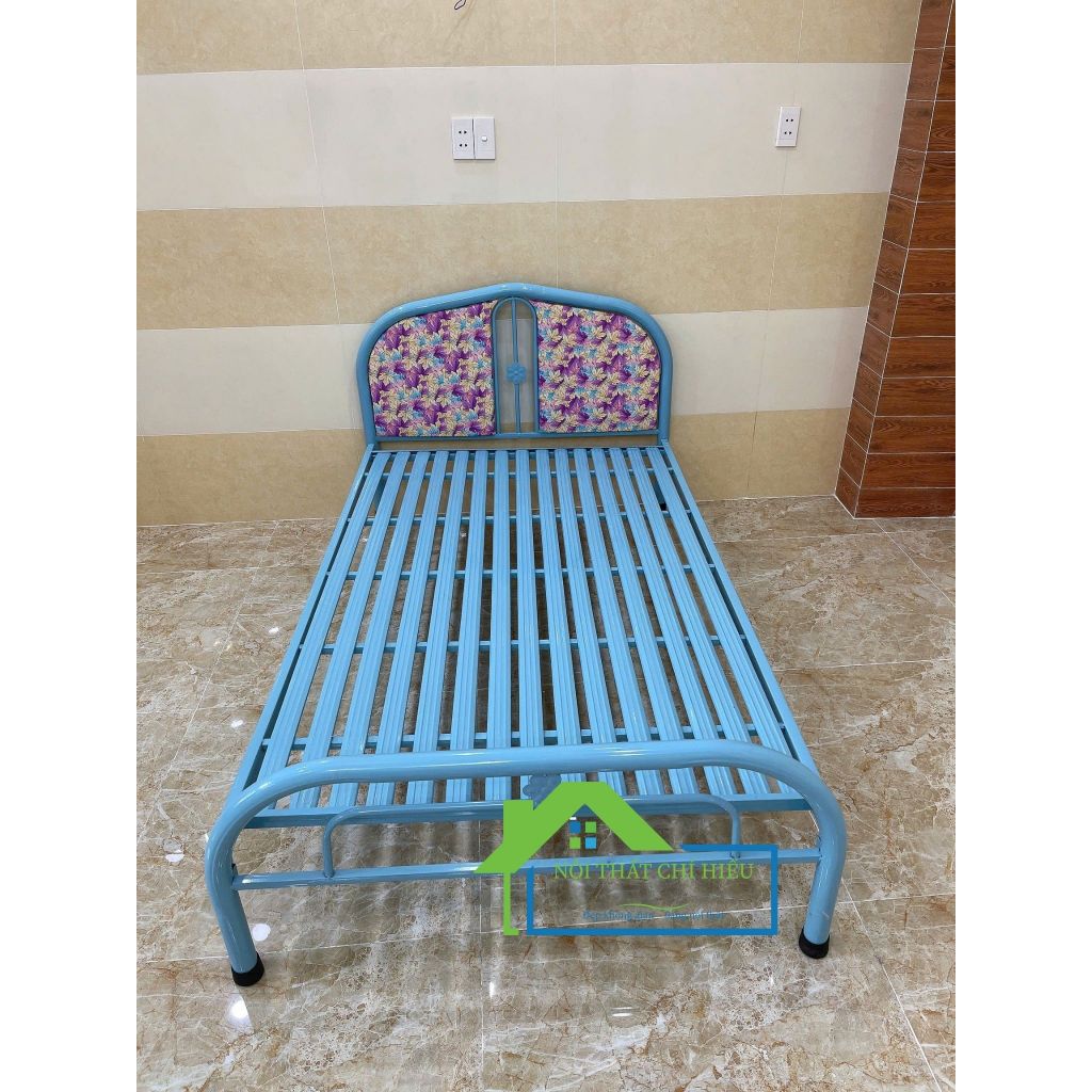 Giường sắt đơn giá rẻ 1m2x2m