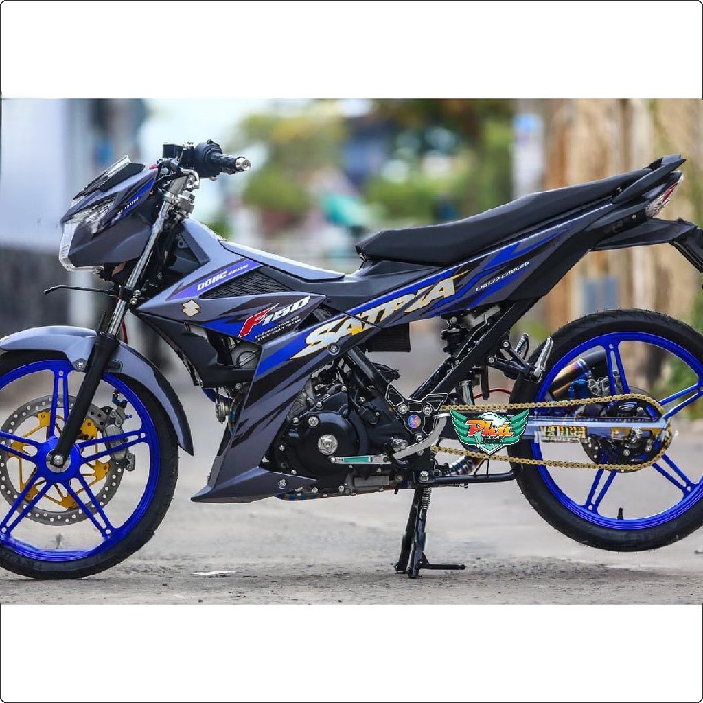 Tem Rời Satria Xám xanh (J)